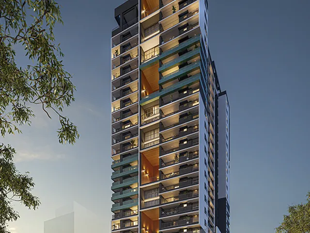 Imagem: O apartamento possui 2 Dormitórios, 2 Suítes, 3