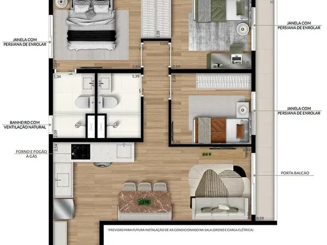 Imagem 4: Lins 911 Apartamento com 1 dormitório