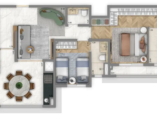 Imagem 3: Living Wellness Aclimação - Residencial