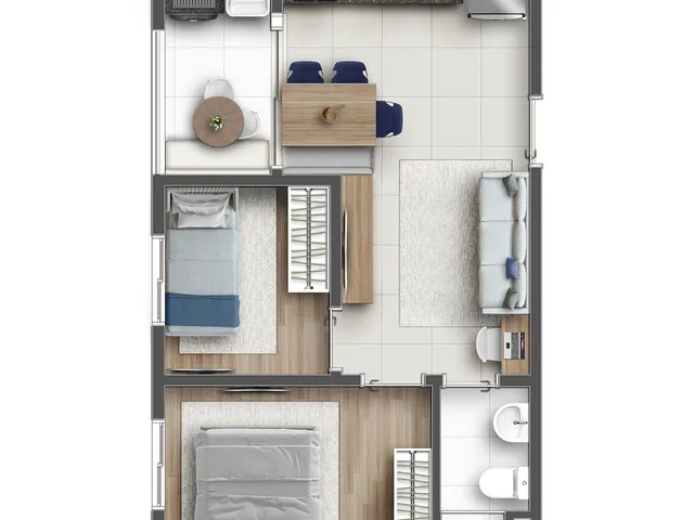Imagem 5: Hug Vitality Apartamento com 2 dormitórios