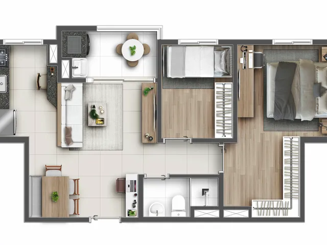 Imagem 9: Hug Vitality Apartamento com 2 dormitórios