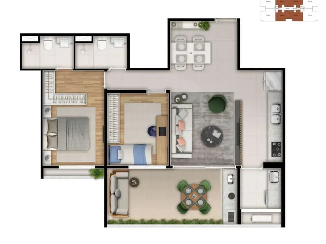 Imagem 3: View Jt - Residencial