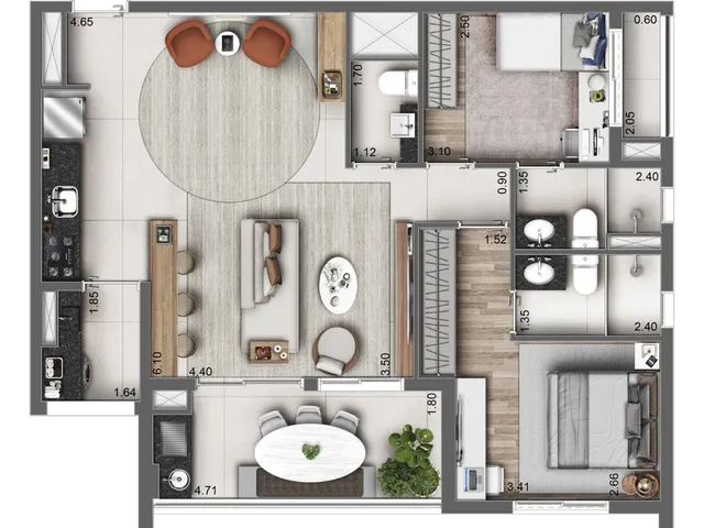 Imagem 6: Autoral Moema - Residencial - Autoral Moema - Residencial