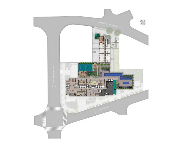 Imagem 2: Praça Diálogo Patriarca - Residencial