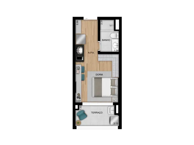 Imagem 4: Praça Diálogo Patriarca - Residencial