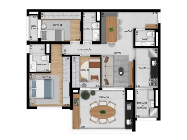 Imagem 9: Praça Diálogo Patriarca - Residencial