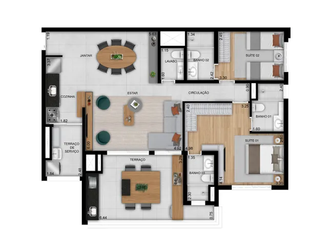 Imagem 12: Praça Diálogo Patriarca - Residencial