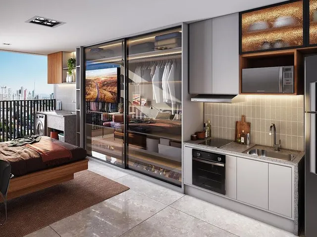 Imagem 5: Apartamento À Venda em São Paulo, Vila Madalena, com 1 Quarto, 38,5M²