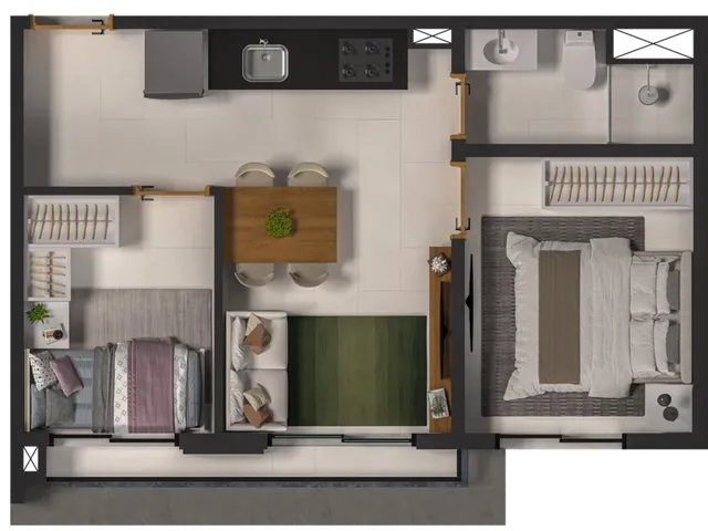 Imagem 4: Flamboyant 294 - Residencial - Flamboyant 294 - Residencial