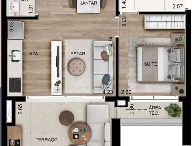 Imagem 3: Ária Higienópolis - Residencial