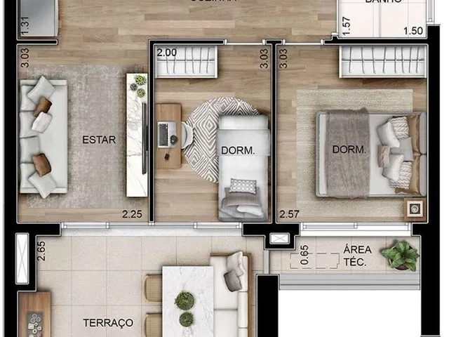 Imagem 4: Ária Higienópolis - Residencial