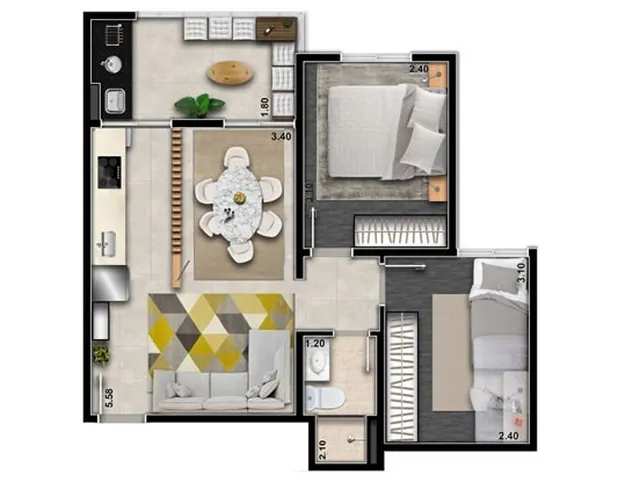 Imagem 6: Station Park Vila Ema - Residencial