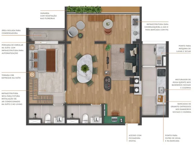 Imagem 4: Soneto Casemiro Apartamento com 3 dormitórios