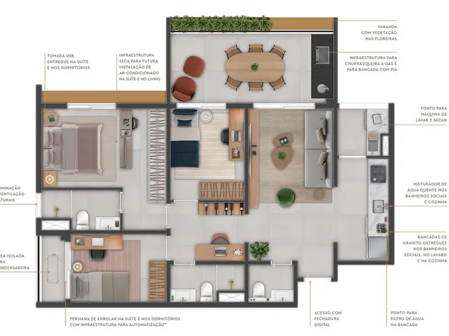 Imagem 5: Soneto Casemiro Apartamento com 3 dormitórios