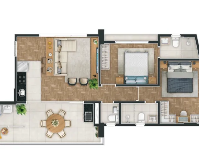 Imagem 6: Ipo 93 - Apartamento À Venda no Bairro Vila Ipojuca - São Paulo/Sp