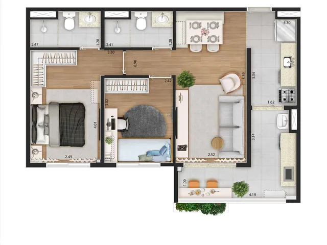 Imagem 2: Ix. Santana - Residencial