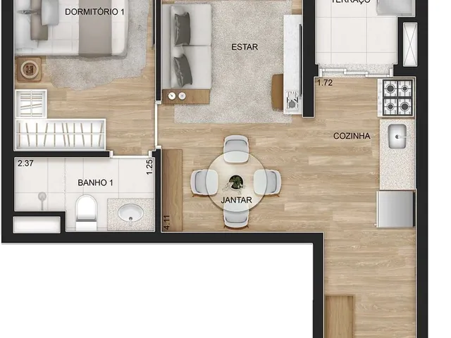 Imagem 4: Universo Tatuapé Orbita - Residencial - Universo Tatuapé Orbita - Residencial