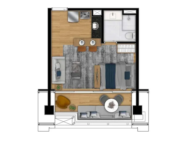 Imagem 4: Jk Square Residence - Jk Square Residence