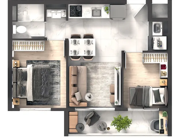 Imagem 7: Isla Morumbi Apartamento com 2 dormitórios