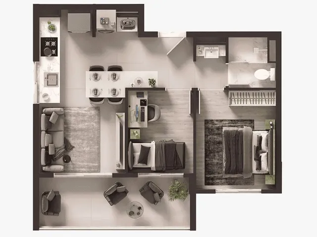 Imagem 8: Isla Morumbi Apartamento com 2 dormitórios