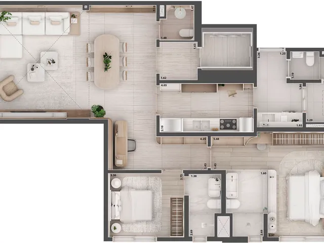 Imagem 10: Etmo Jardins Apartamento com 3 dormitórios