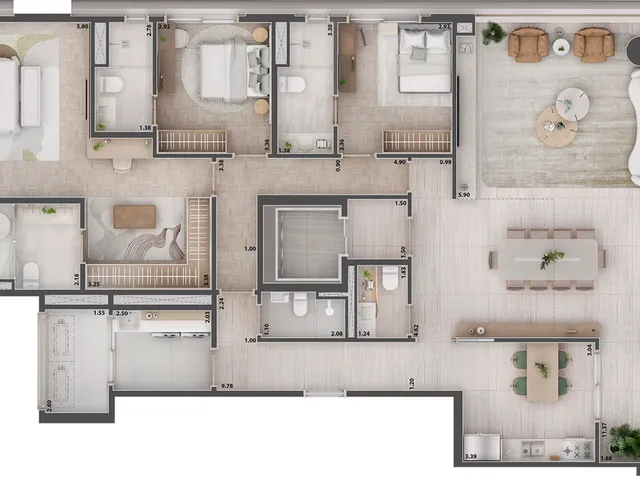 Imagem 13: Etmo Jardins Apartamento com 3 dormitórios