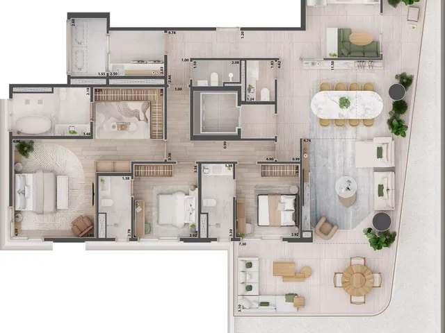 Imagem 14: Etmo Jardins Apartamento com 3 dormitórios