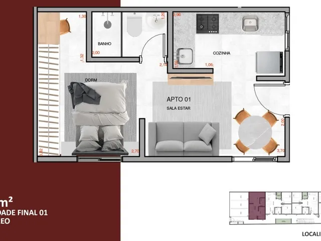 Imagem 2: Salvattori Apartamento com 2 dormitórios