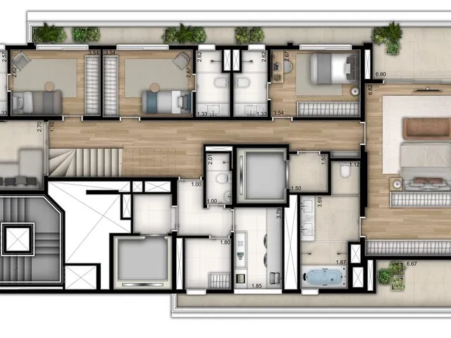 Imagem 6: Mirage Ibirapuera - Residencial