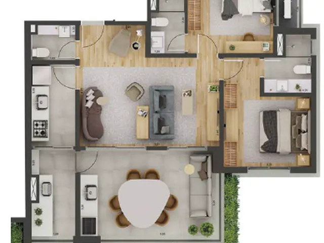 Imagem 4: Florea Bosque da Saúde - Residencial
