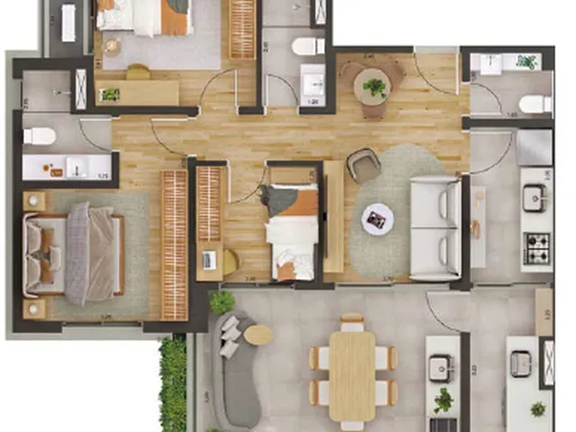 Imagem 5: Florea Bosque da Saúde - Residencial