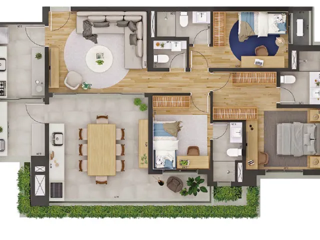 Imagem 6: Florea Bosque da Saúde - Residencial