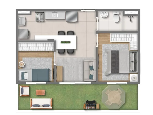 Imagem 6: Apartamento À Venda no Bairro Vila Carmosina - São Paulo/Sp