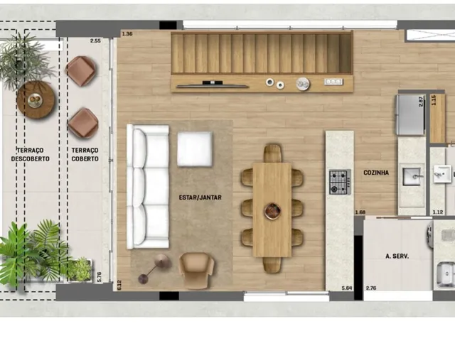 Imagem 6: Blend 468 Apartamento com 2 dormitórios