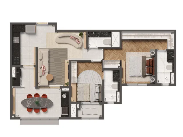 Imagem 4: Apartamento Residencial em São Paulo - Sp, Aclimação