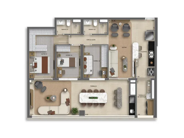 Imagem 7: The Grand Padre Adelino - Residencial