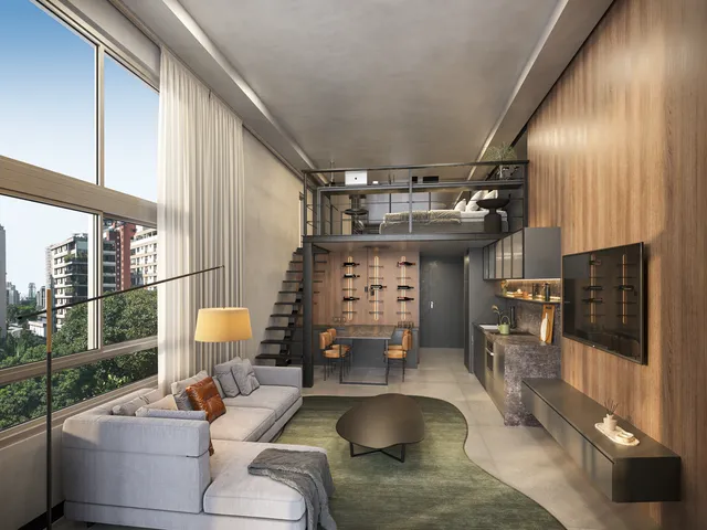 Imagem 3: Studio À Venda em São Paulo, Itaim Bibi, com 1 Quarto, 25.88M²