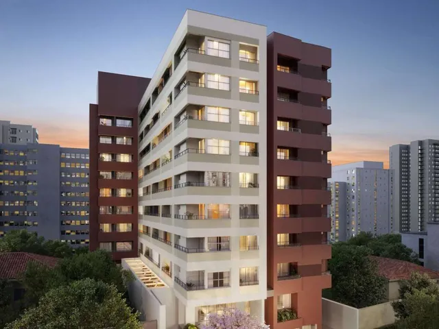 Imagem: O apartamento possui 1 Dormitório, 1 Suíte, 1 Banheiro,