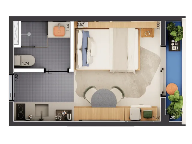 Imagem 3: Nurban Vila Buarque - Residencial