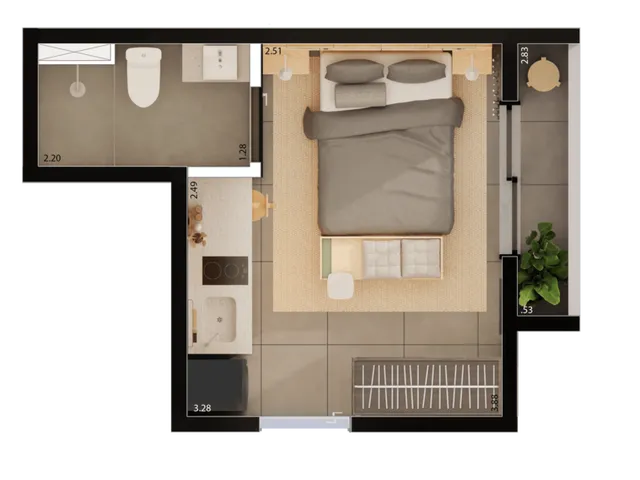 Imagem 4: Nurban Vila Buarque - Residencial