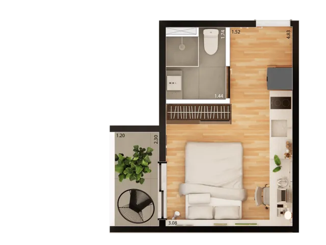 Imagem 5: Nurban Vila Buarque - Residencial