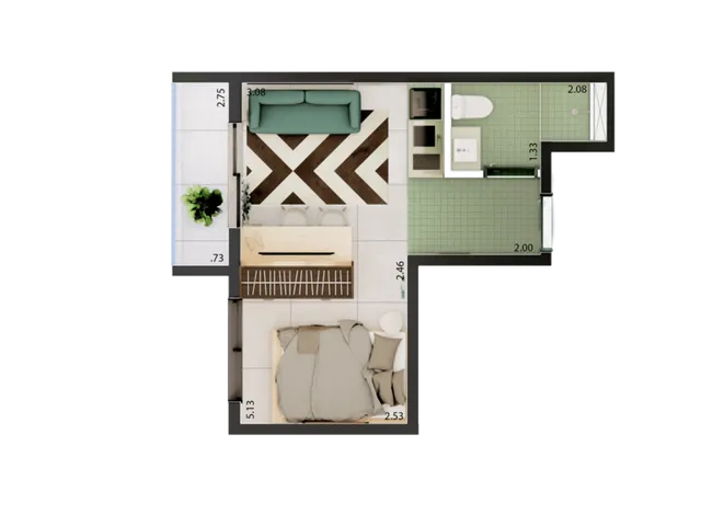 Imagem 6: Nurban Vila Buarque - Residencial