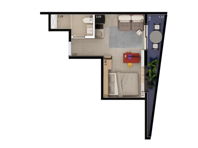 Imagem 9: Nurban Vila Buarque - Residencial