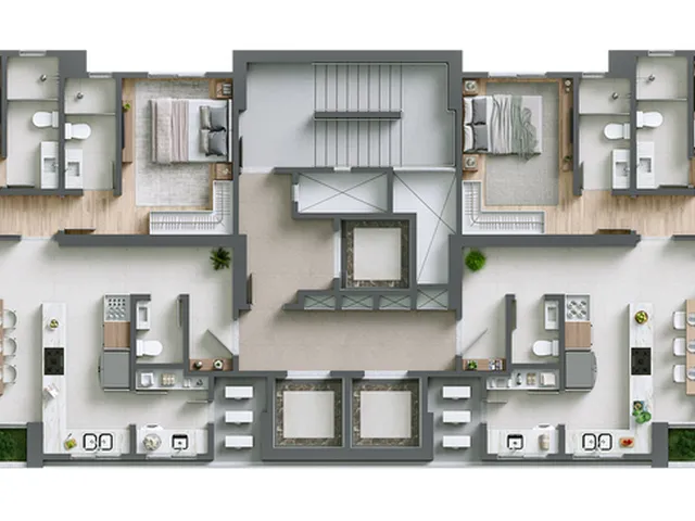 Imagem 6: Blue Forest Residence