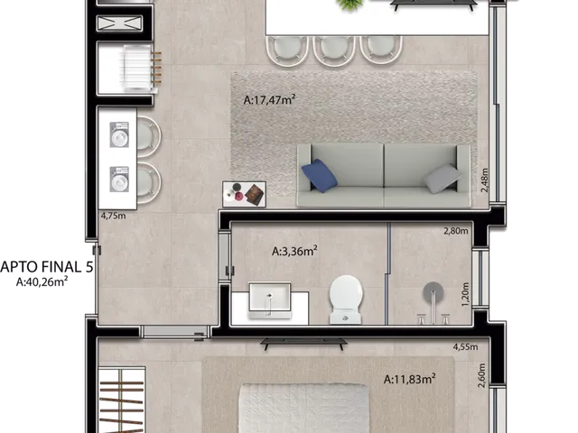 Imagem 10: Ilha de Saona Apartamento com 3 dormitórios