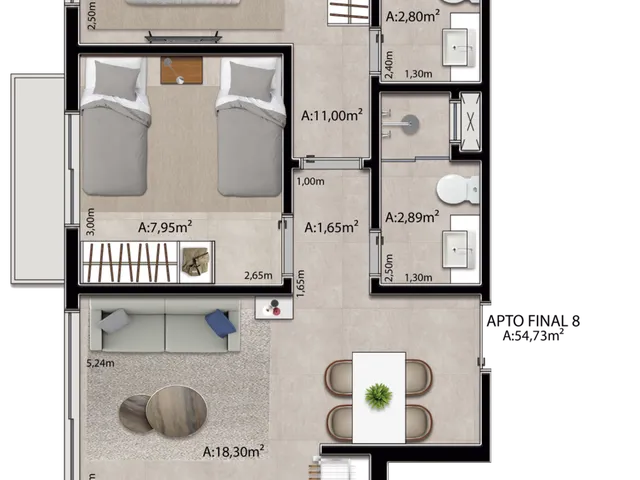 Imagem 11: Ilha de Saona Apartamento com 3 dormitórios