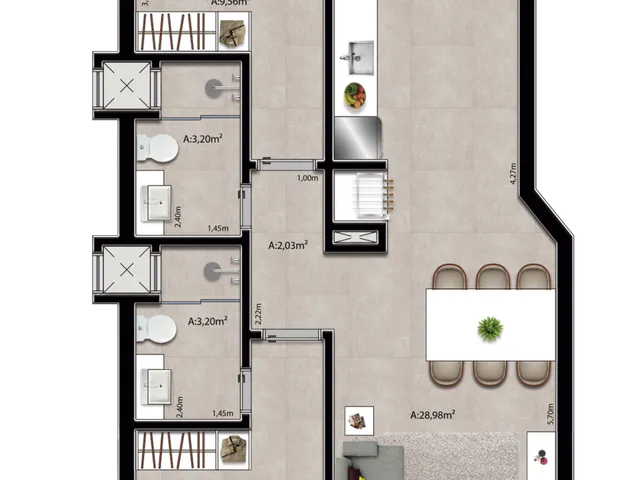 Imagem 12: Ilha de Saona Apartamento com 3 dormitórios