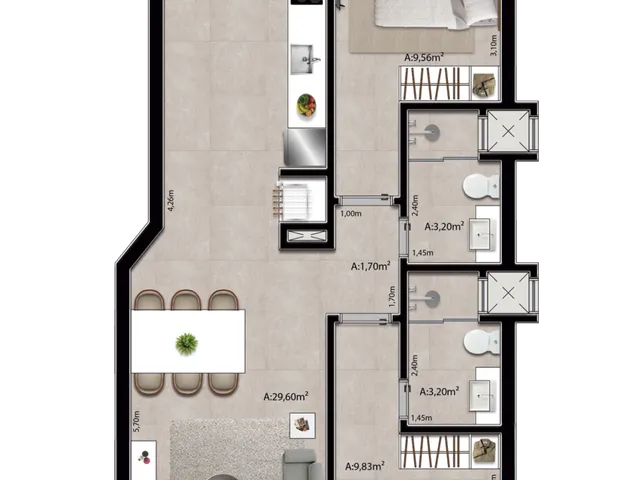 Imagem 13: Ilha de Saona Apartamento com 3 dormitórios