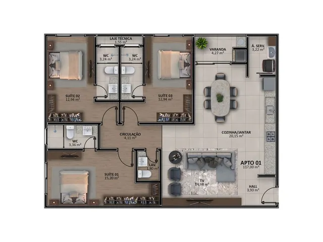 Imagem 7: Domum Apartamento com 4 dormitórios