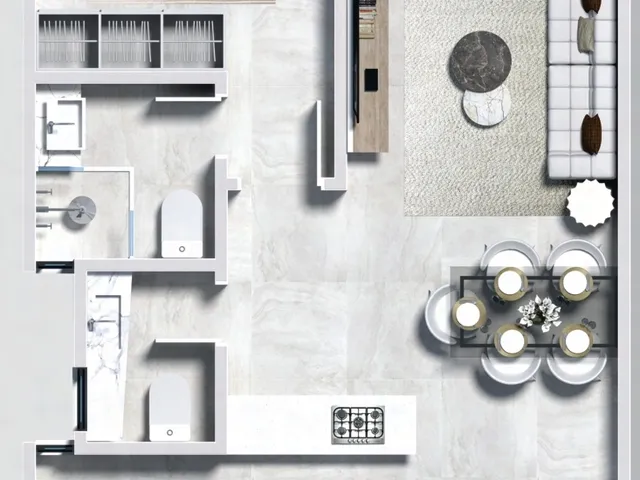 Imagem 2: Farol de Orange Apartamento com 2 dormitórios